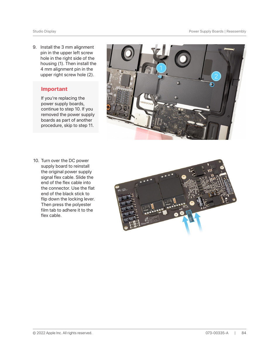 Apple 27" Studio Display (Nano-Texture Glass, Tilt Adjustable Stand) User Manual | Page 84 / 135