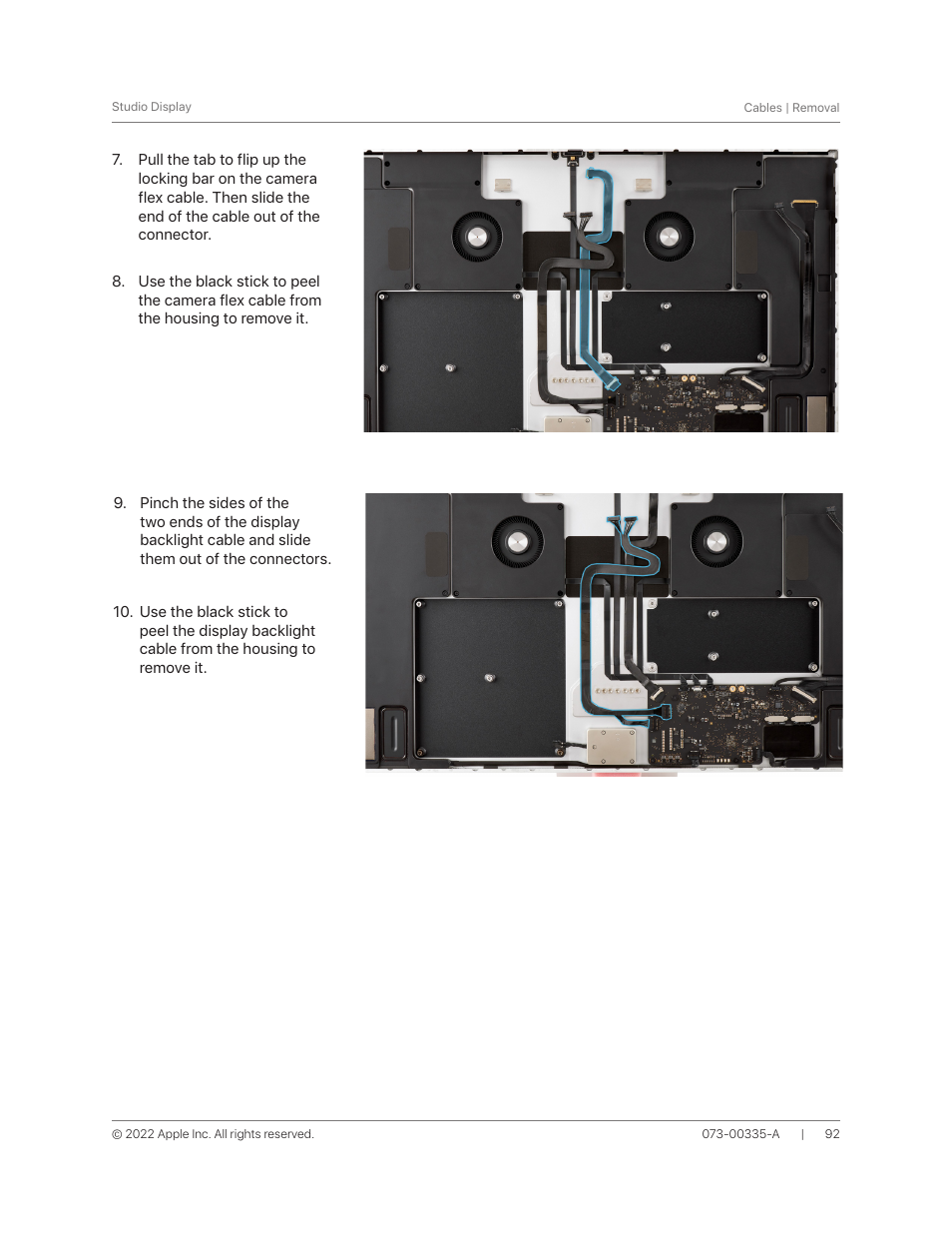 Apple 27" Studio Display (Nano-Texture Glass, Tilt Adjustable Stand) User Manual | Page 92 / 135