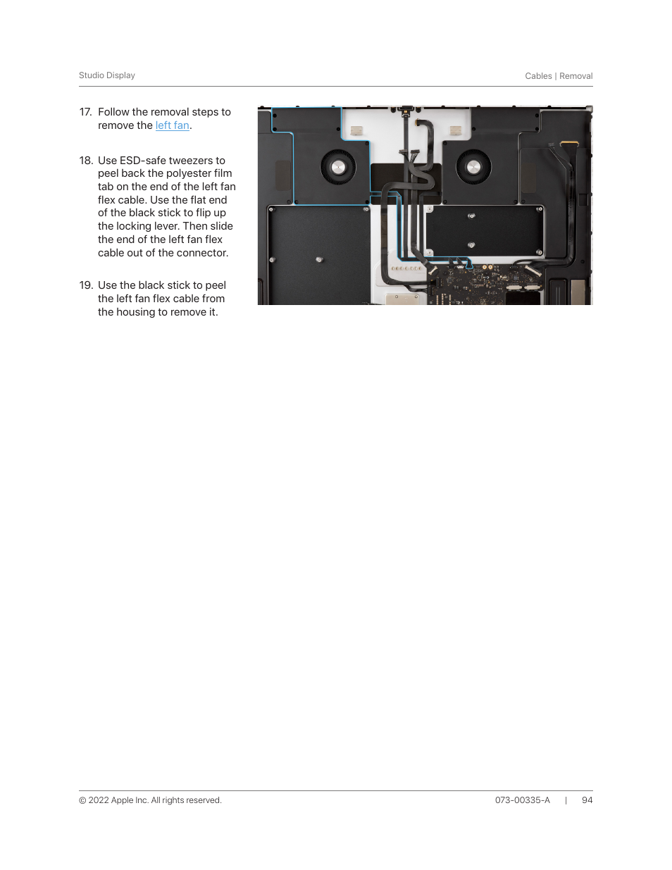 Apple 27" Studio Display (Nano-Texture Glass, Tilt Adjustable Stand) User Manual | Page 94 / 135