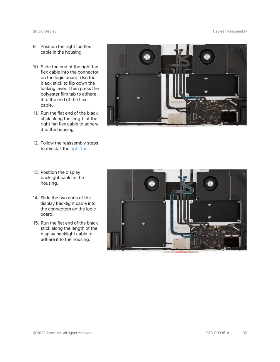 Apple 27" Studio Display (Nano-Texture Glass, Tilt Adjustable Stand) User Manual | Page 96 / 135