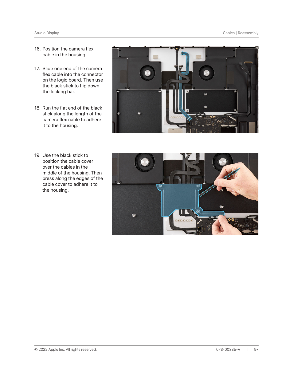 Apple 27" Studio Display (Nano-Texture Glass, Tilt Adjustable Stand) User Manual | Page 97 / 135