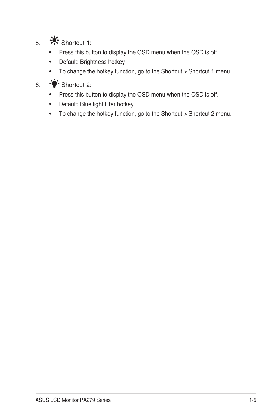 Asus ProArt Display PA279CV 27" 4K HDR Monitor User Manual | Page 13 / 31