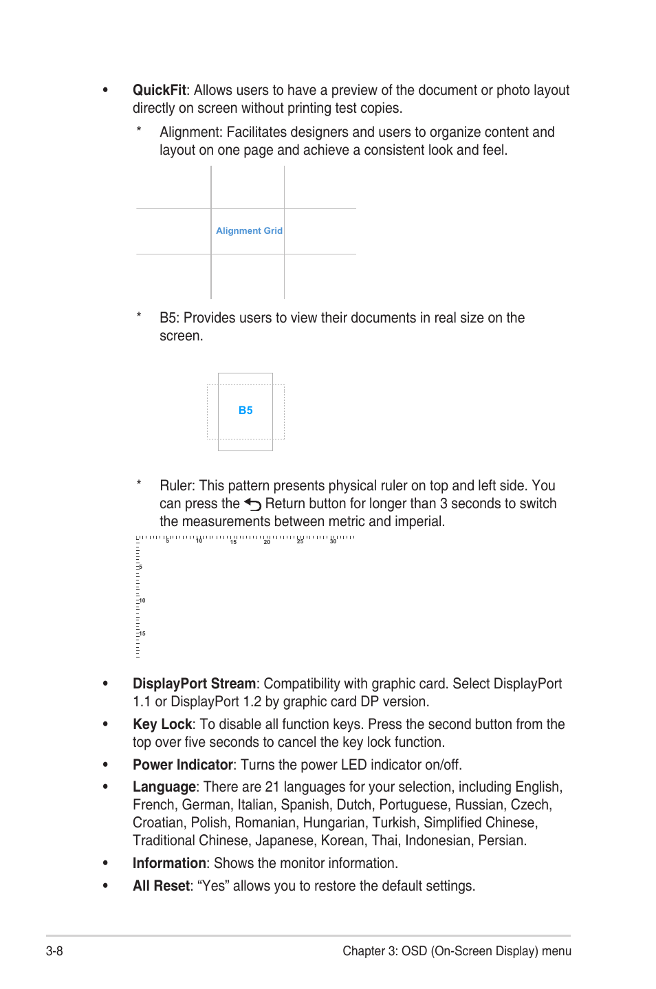 Asus ProArt Display PA247CV 23.8" 16:9 Adaptive-Sync IPS Monitor User Manual | Page 26 / 33