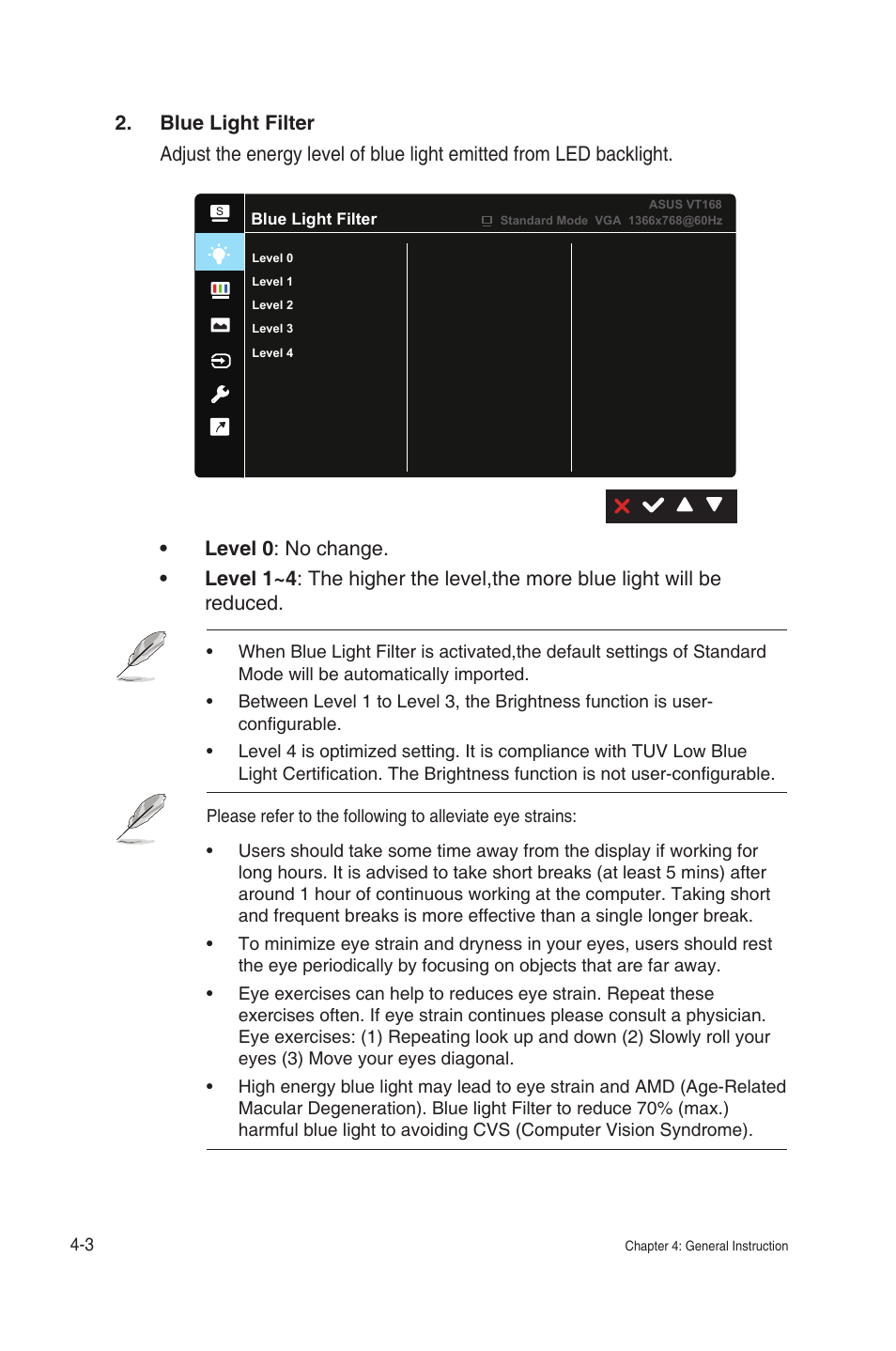 Asus VT168HR 15.6" Multi-Touch Monitor User Manual | Page 22 / 31