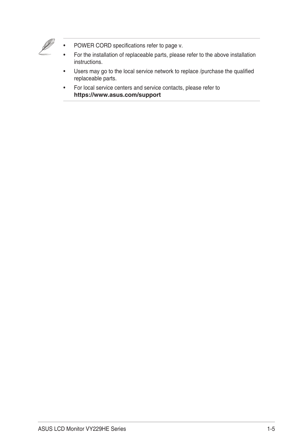 Asus VY229HE Eye Care 21.45" Monitor User Manual | Page 14 / 35