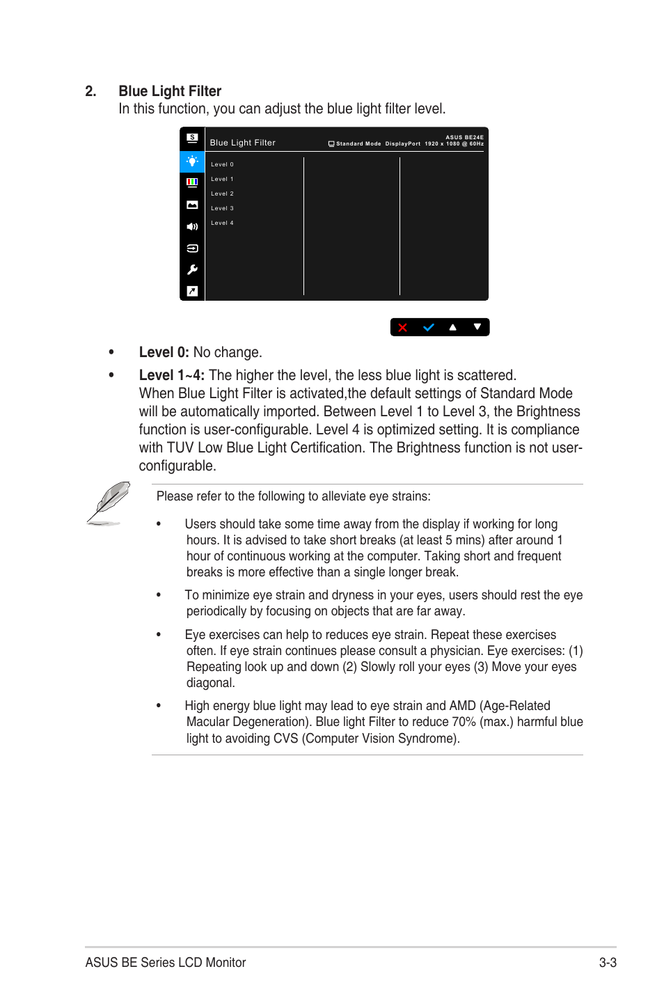 Asus BE24EQK 23.8" 16:9 IPS Business Monitor with Webcam User Manual | Page 23 / 36