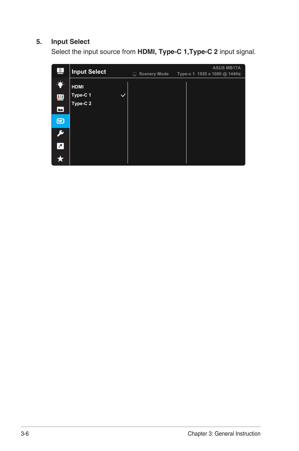 Asus ZenScreen MB17AHG 17.3" 144 Hz Portable Monitor User Manual | Page 19 / 27