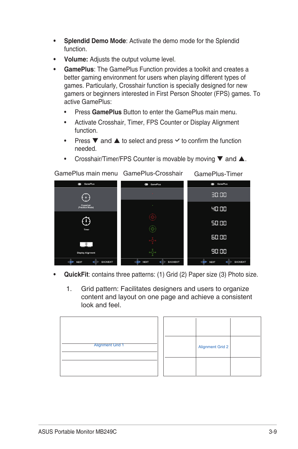 Asus ZenScreen MB249C 23.8" Portable Monitor User Manual | Page 21 / 26