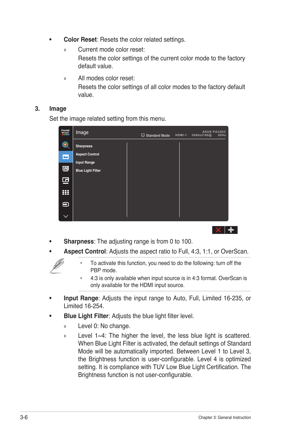 Asus ProArt Display OLED PA32DC 31.5" 4K HDR Monitor User Manual | Page 32 / 47