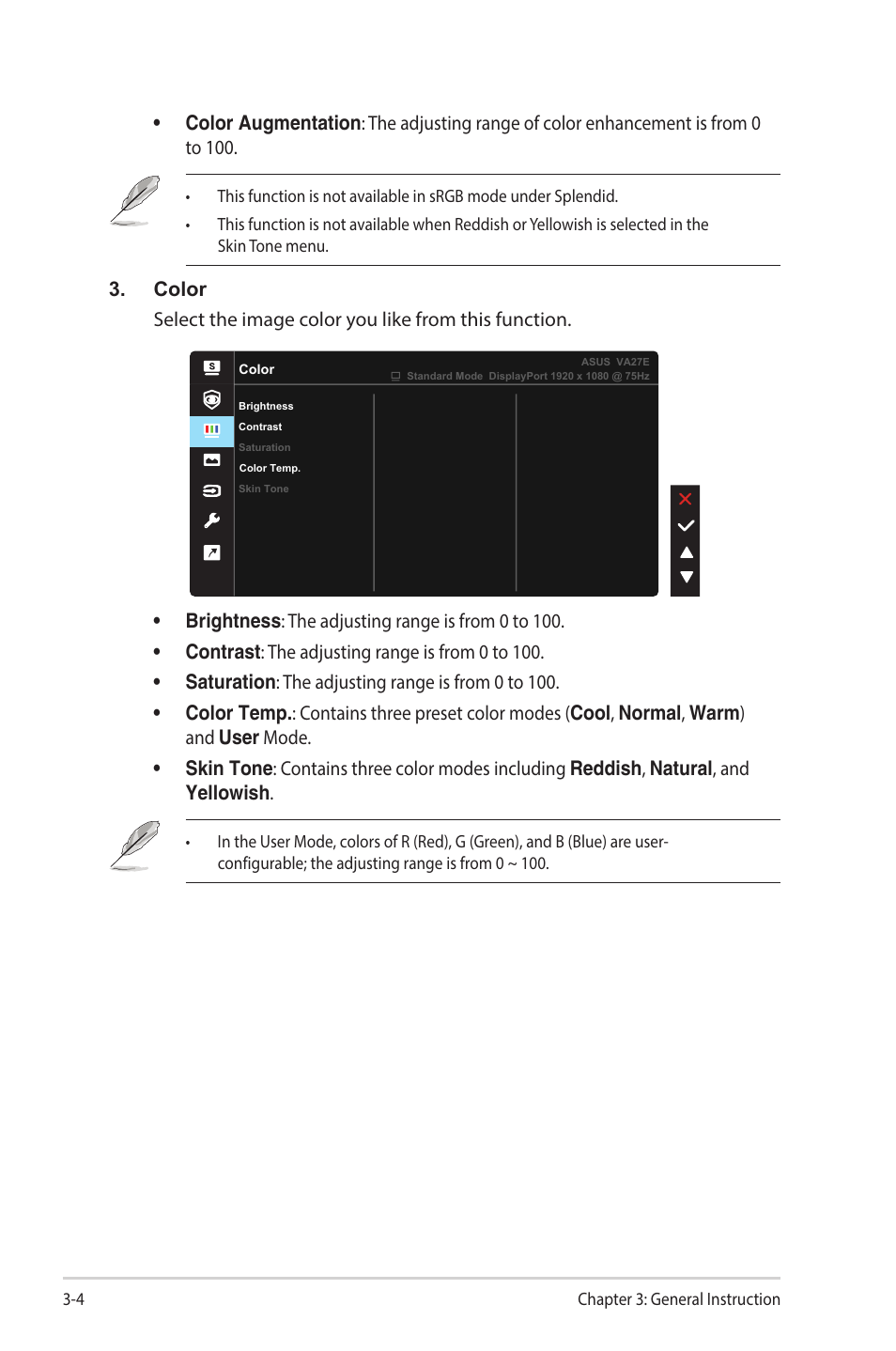 Asus VA27ECPSN 27" Monitor User Manual | Page 23 / 33
