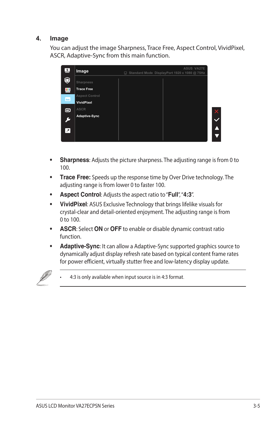 Asus VA27ECPSN 27" Monitor User Manual | Page 24 / 33