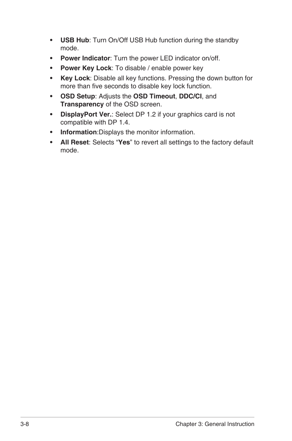 Asus Republic of Gamers Swift PG329QW 32" 1440p 175 Hz Gaming Monitor User Manual | Page 24 / 28