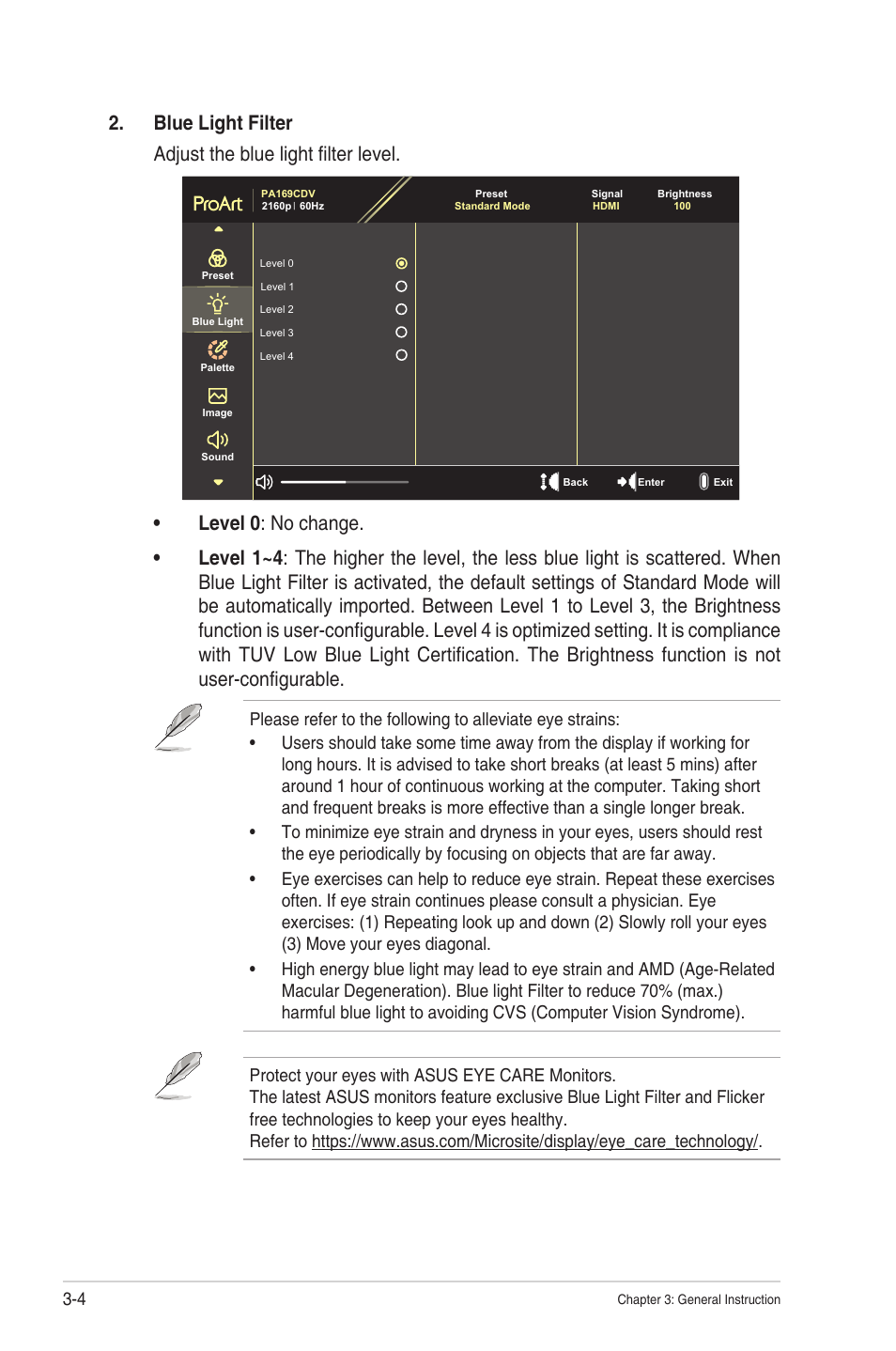 Asus ProArt PA169CDV 15.6" Multi-Touch 4K HDR Portable Monitor & Pen Display User Manual | Page 23 / 35