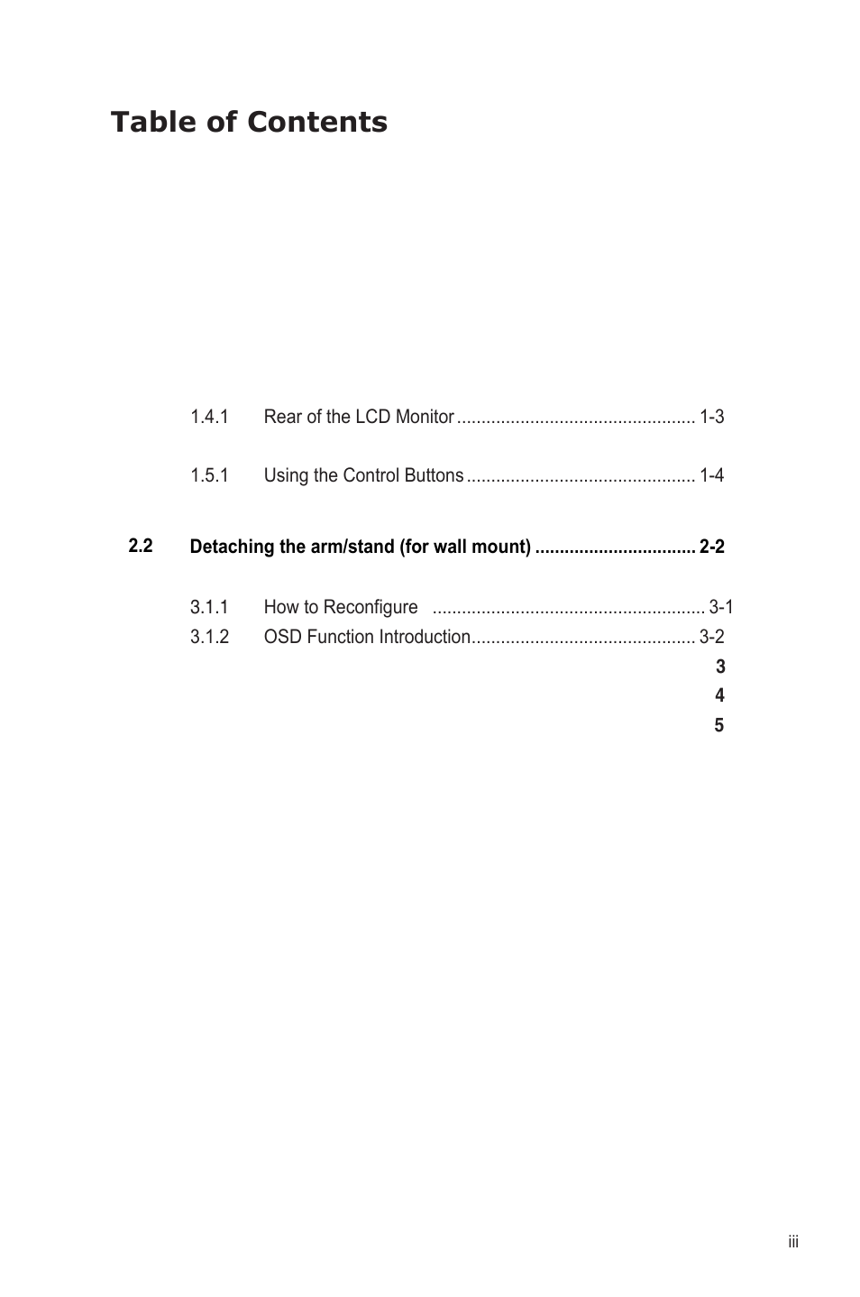 Asus VP32AQ Eye Care 31.5" 16:9 Adaptive-Sync/FreeSync QHD HDR IPS Monitor User Manual | Page 3 / 26