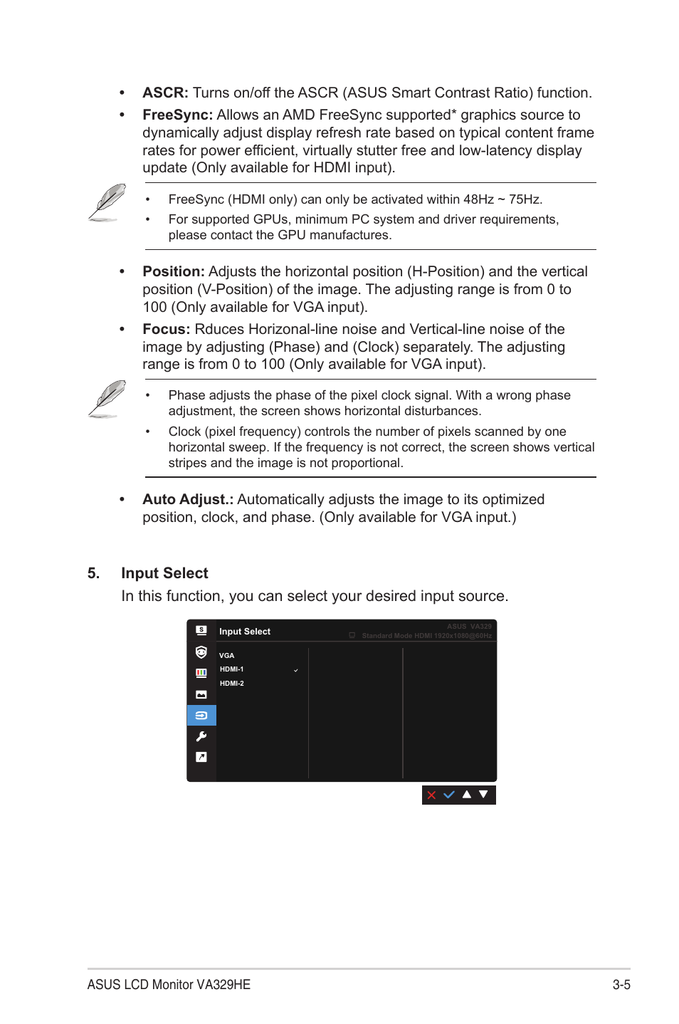 Asus VA329HE 31.5" Eye Care Monitor User Manual | Page 19 / 26