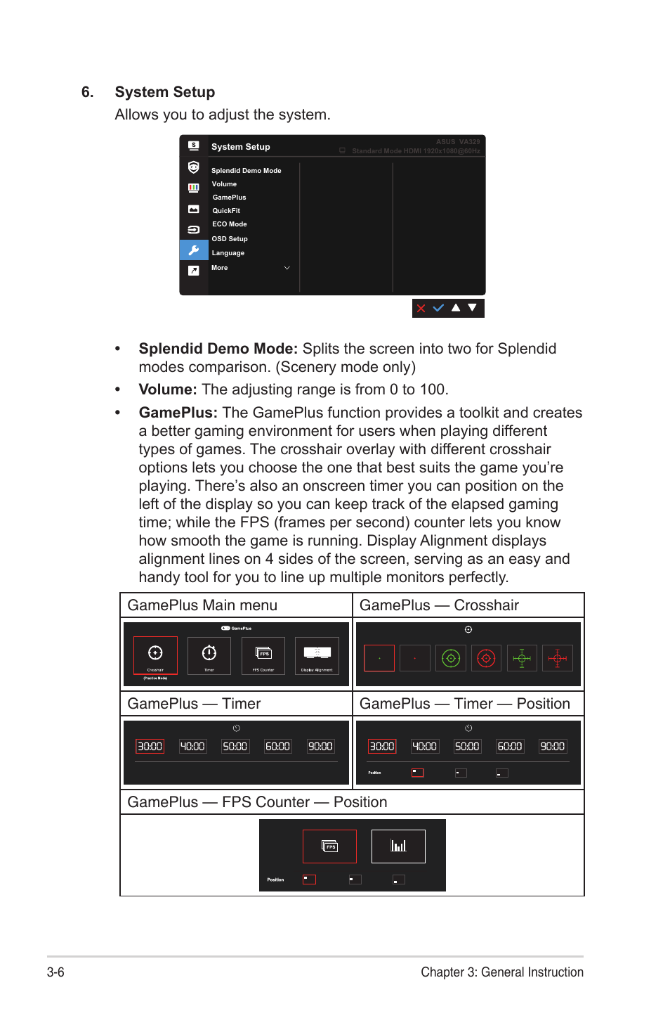 Asus VA329HE 31.5" Eye Care Monitor User Manual | Page 20 / 26