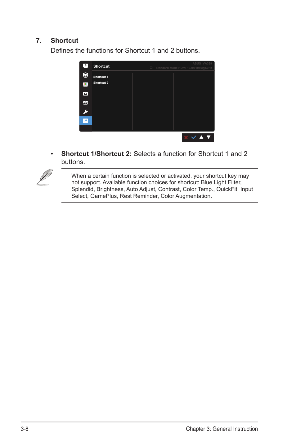 Asus VA329HE 31.5" Eye Care Monitor User Manual | Page 22 / 26