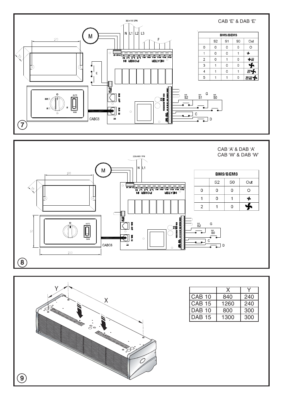 Dimplex CAB10W User Manual | Page 3 / 8