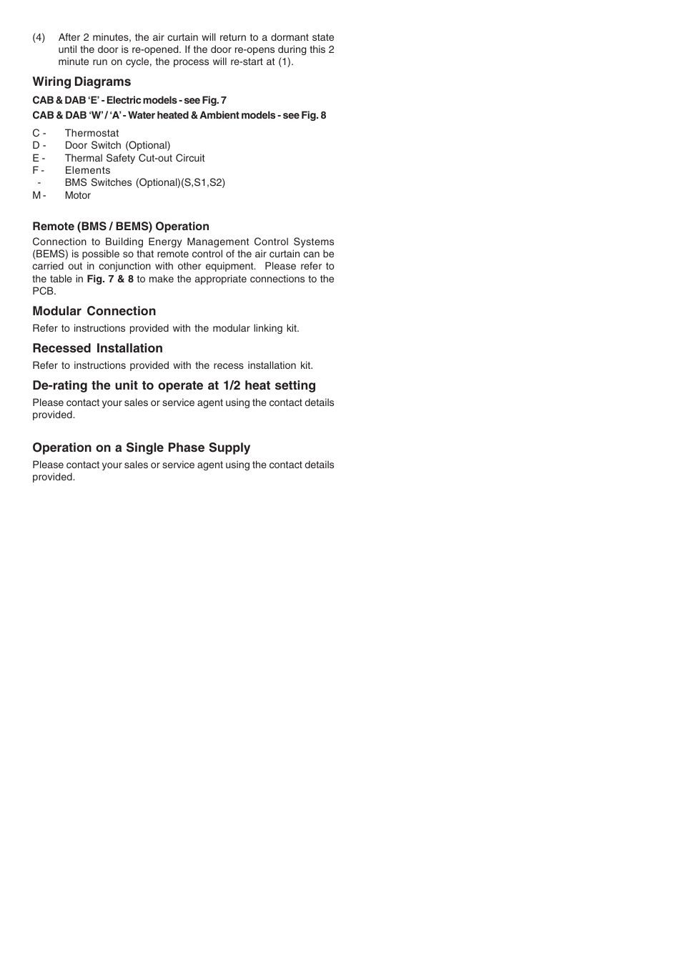 Dimplex CAB10W User Manual | Page 6 / 8