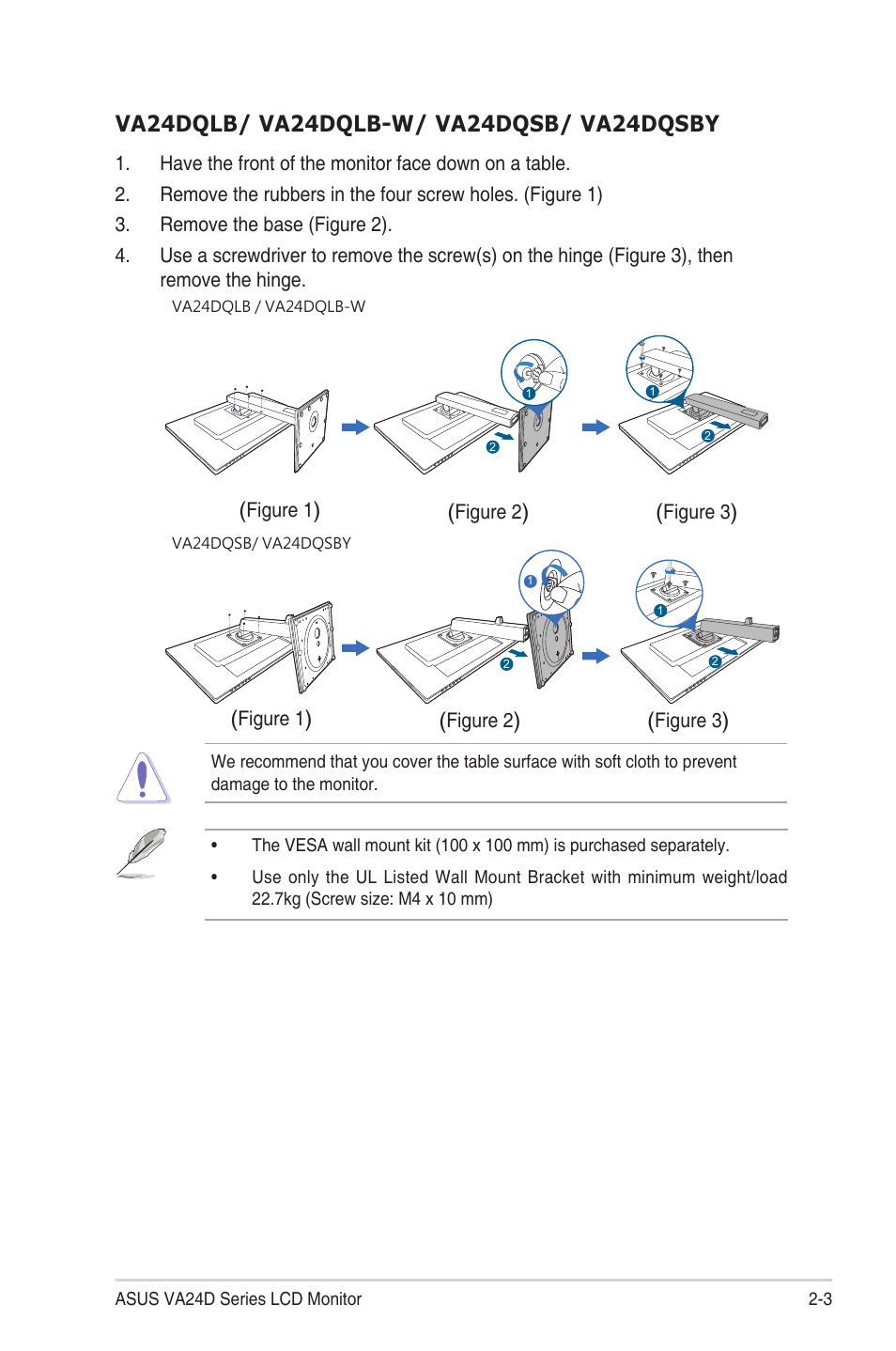 Asus VA24DQSB 23.8" 16:9 FreeSync Eye Care IPS Monitor User Manual | Page 17 / 40