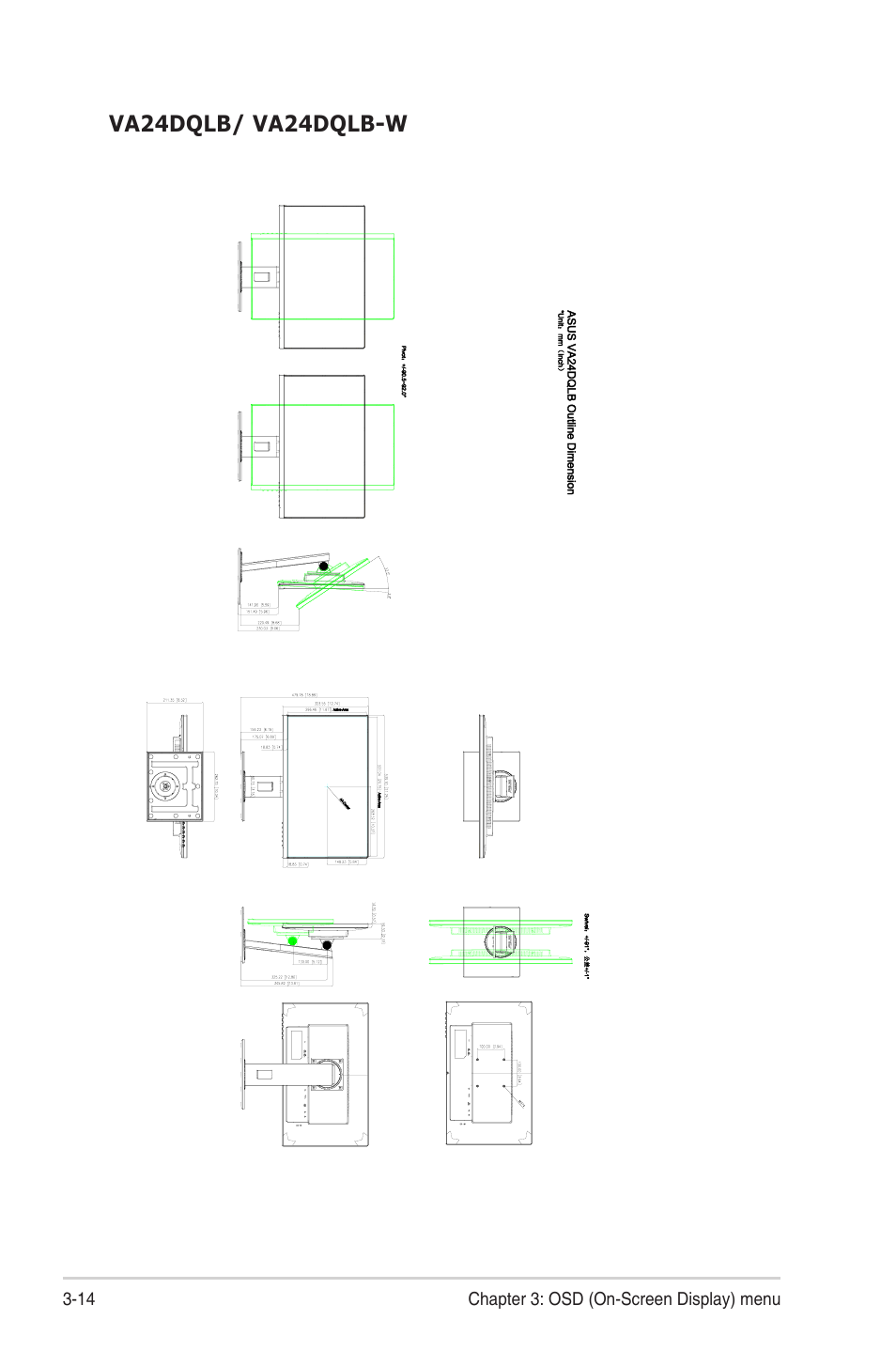 Asus VA24DQSB 23.8" 16:9 FreeSync Eye Care IPS Monitor User Manual | Page 36 / 40