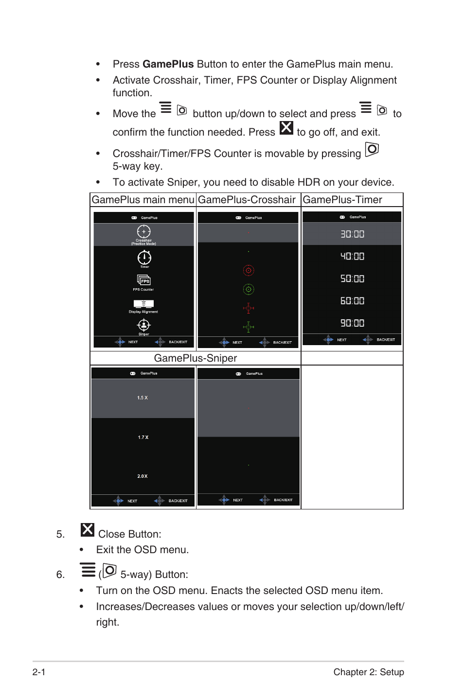 Asus Republic of Gamers Swift PG32UQR 32" 4K HDR 144 Hz Gaming Monitor User Manual | Page 15 / 32