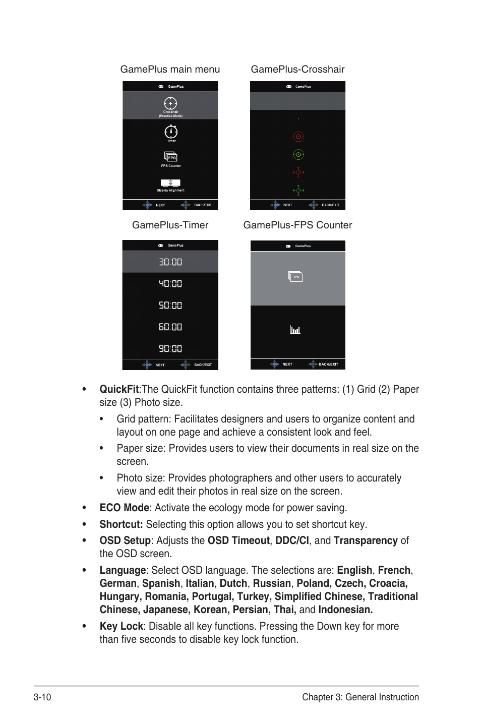 Asus VA32UQ 31.5" 16:9 4K HDR Adaptive-Sync VA Monitor User Manual | Page 23 / 28