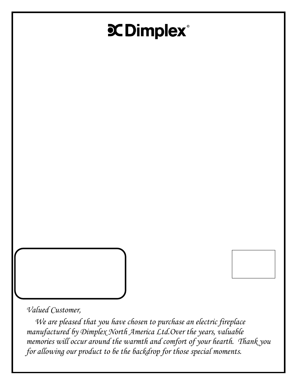 Dimplex DFOR2307  EN User Manual | 9 pages