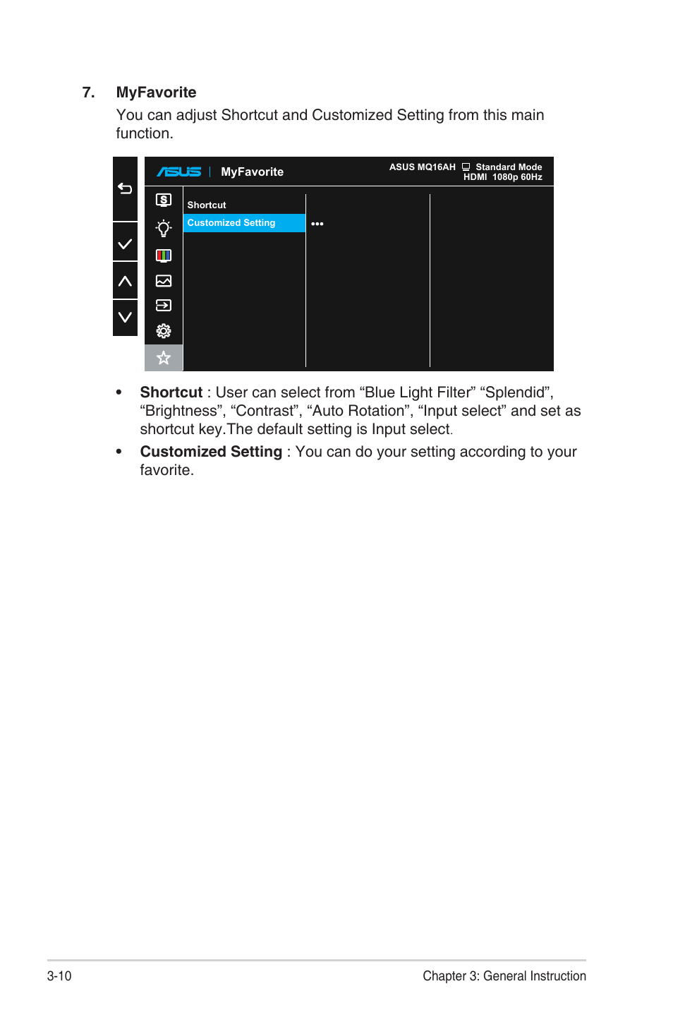 Asus ZenScreen OLED 15.6" HDR Portable Monitor User Manual | Page 24 / 28