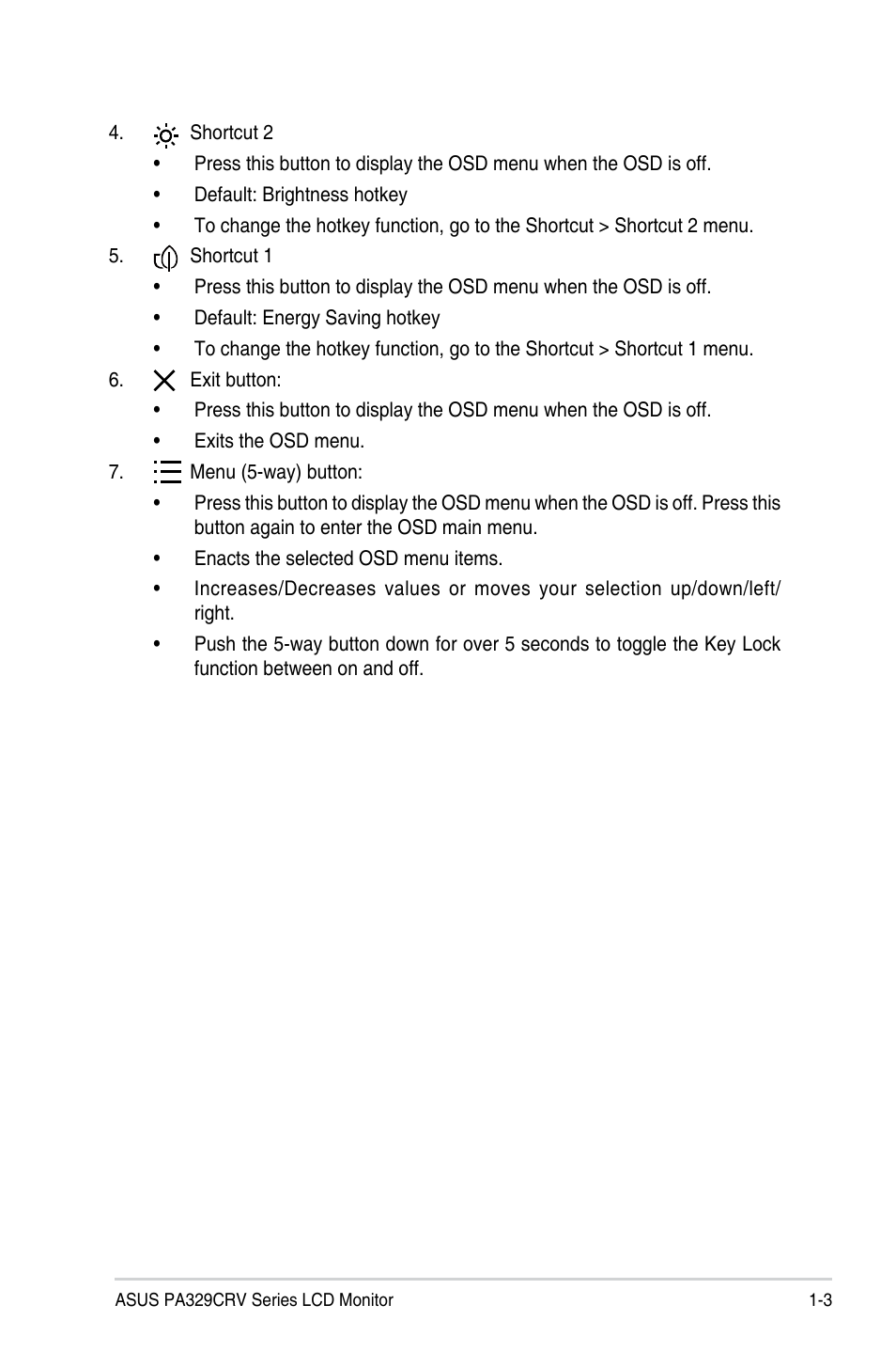 Asus ProArt Display PA329CRV 31.5" 4K HDR Monitor User Manual | Page 14 / 38