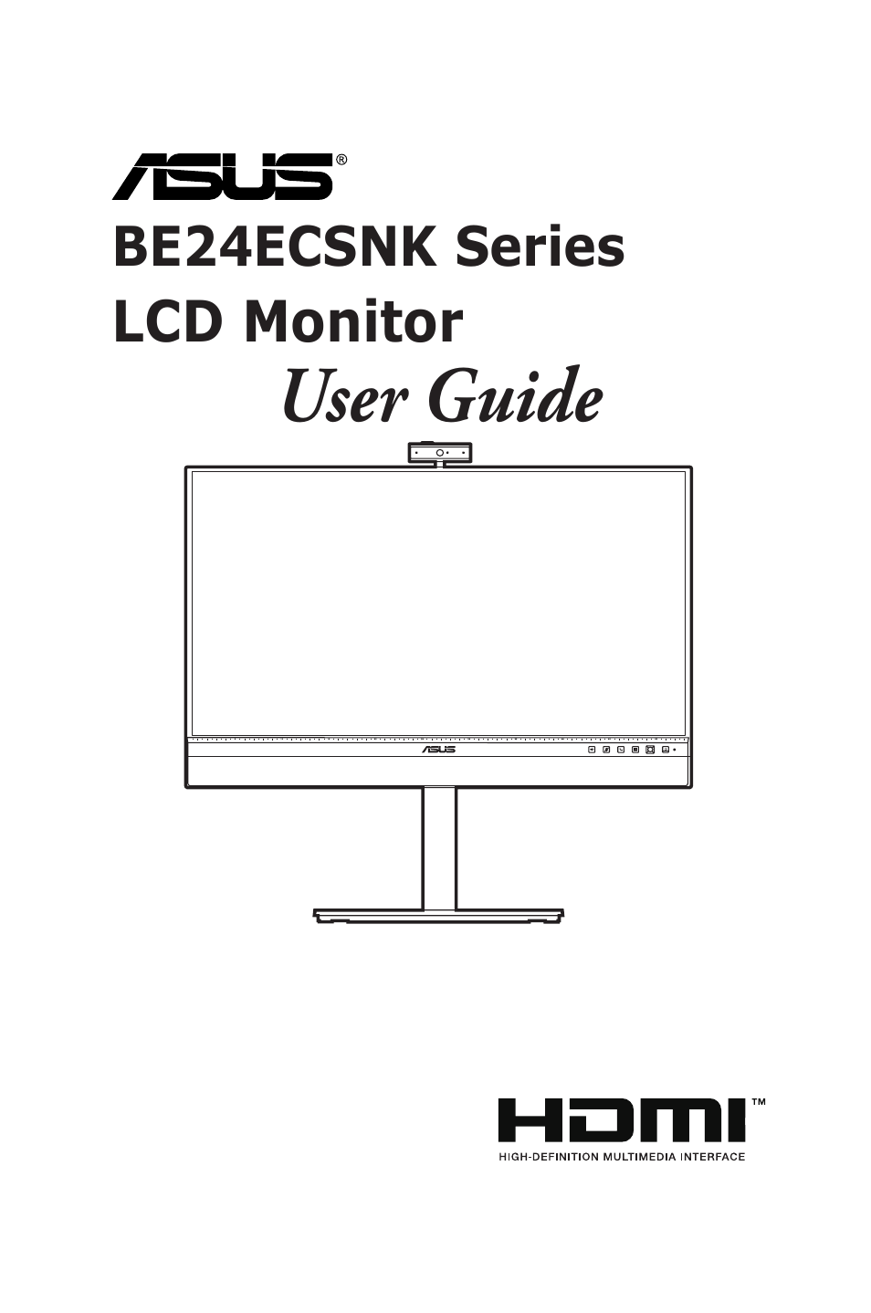 Asus BE24ECSNK 23.8" Video Conferencing Monitor User Manual | 44 pages