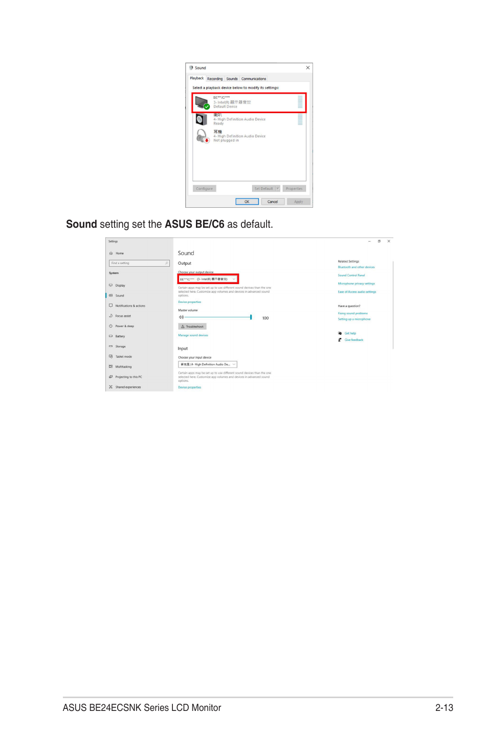Asus BE24ECSNK 23.8" Video Conferencing Monitor User Manual | Page 29 / 44