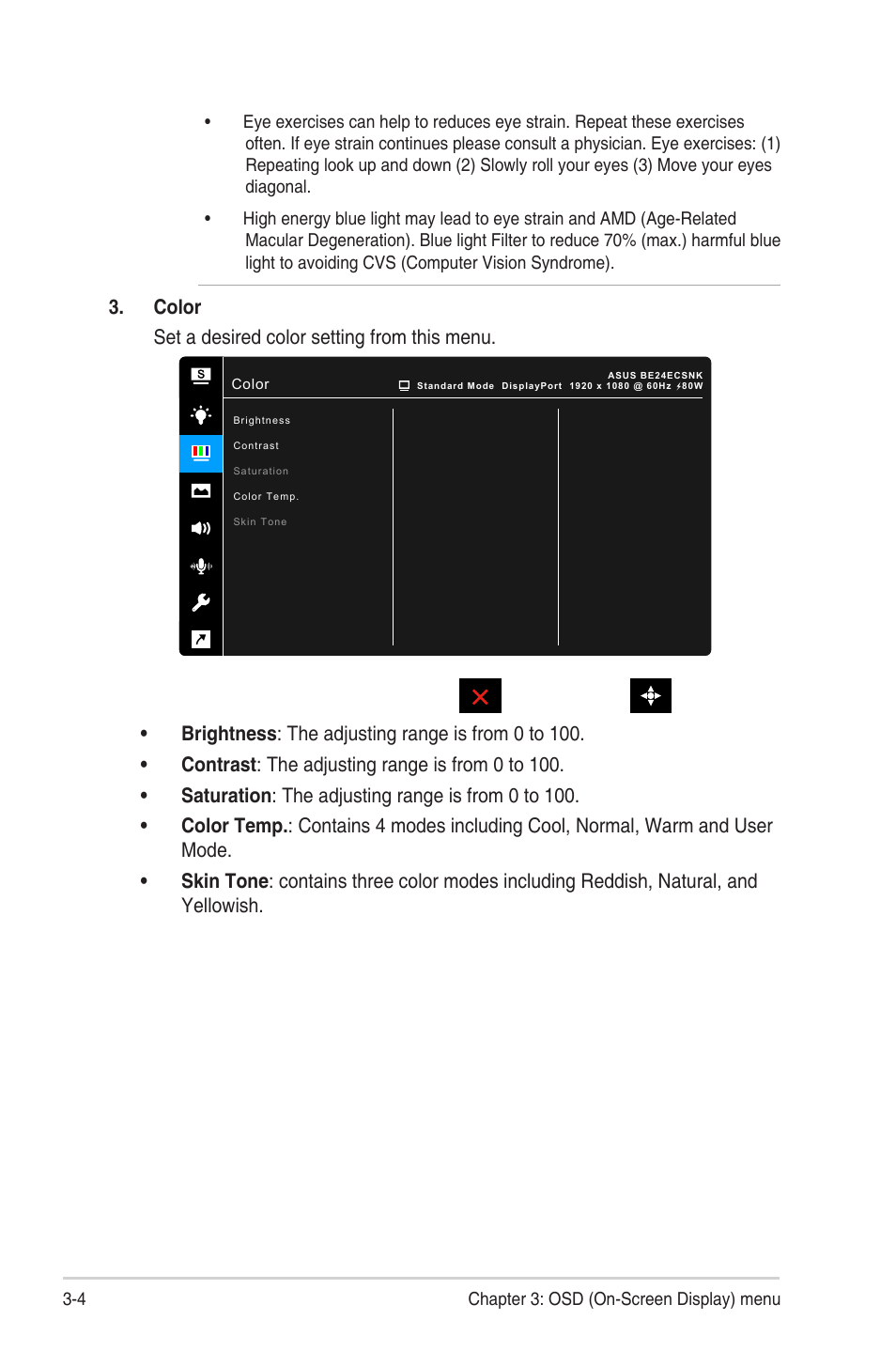 Asus BE24ECSNK 23.8" Video Conferencing Monitor User Manual | Page 34 / 44