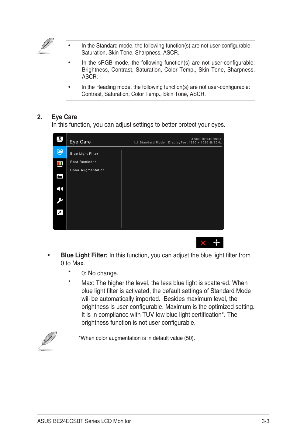 Asus BE24ECSBT 23.8" Multi-Touch Monitor User Manual | Page 23 / 35