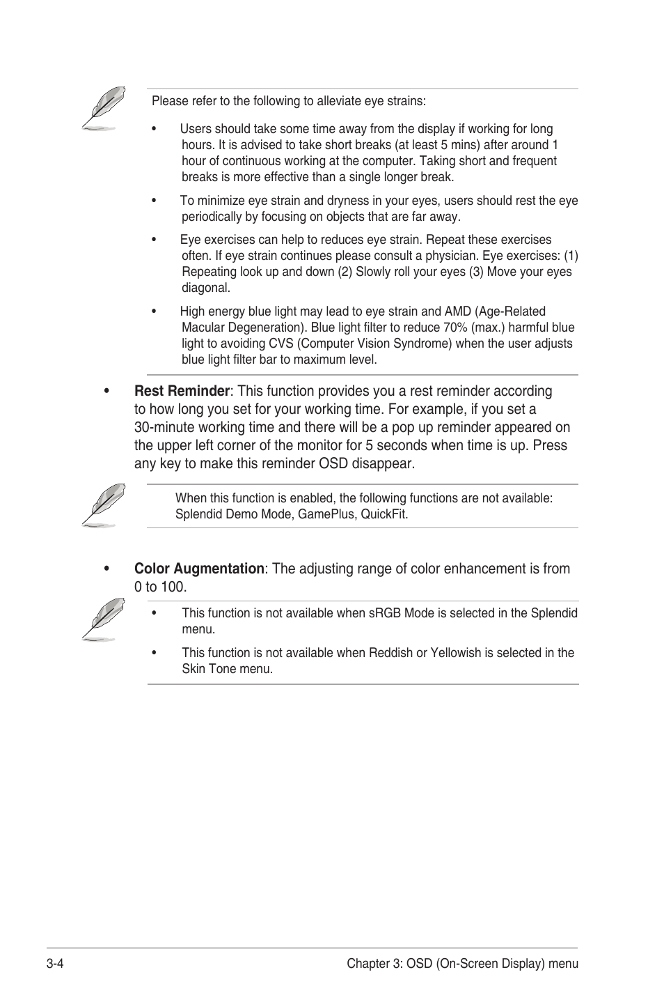 Asus BE24ECSBT 23.8" Multi-Touch Monitor User Manual | Page 24 / 35