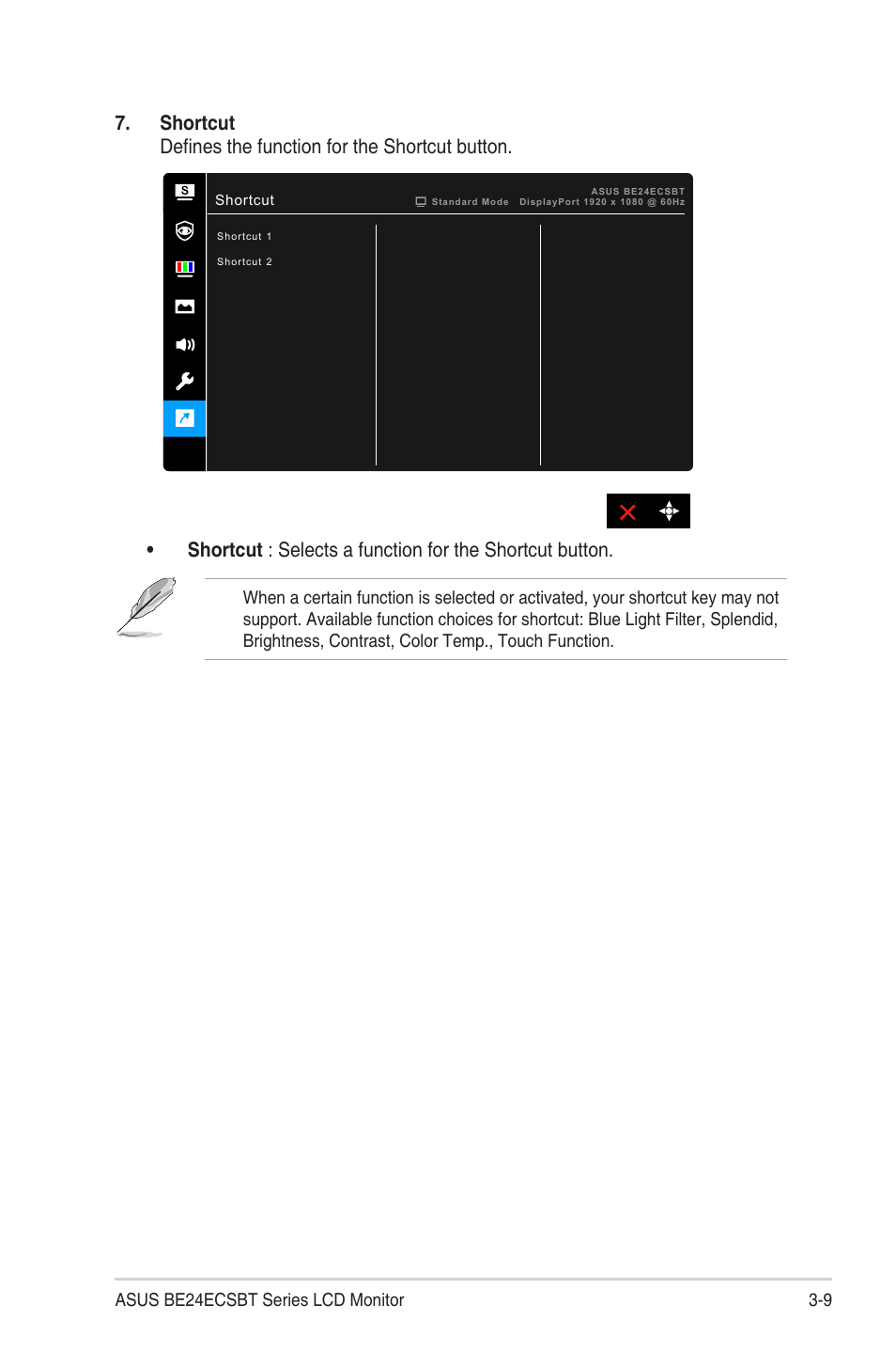 Asus BE24ECSBT 23.8" Multi-Touch Monitor User Manual | Page 29 / 35