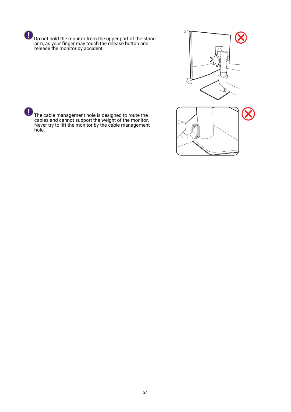 BenQ PhotoVue SW272U 27" 4K HDR Monitor User Manual | Page 24 / 70