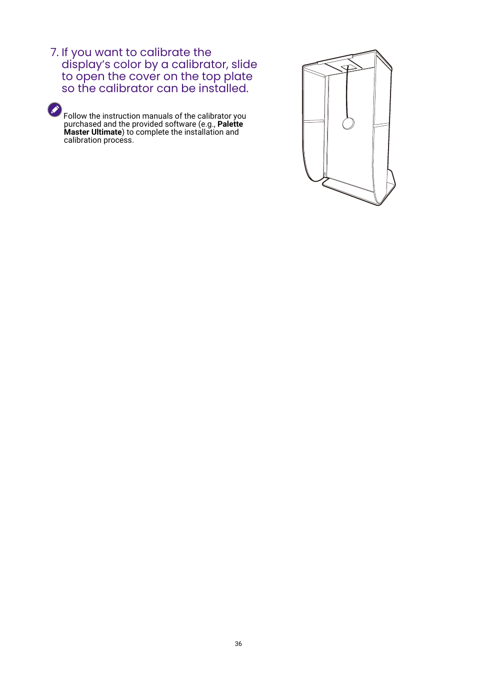 BenQ PhotoVue SW272U 27" 4K HDR Monitor User Manual | Page 36 / 70