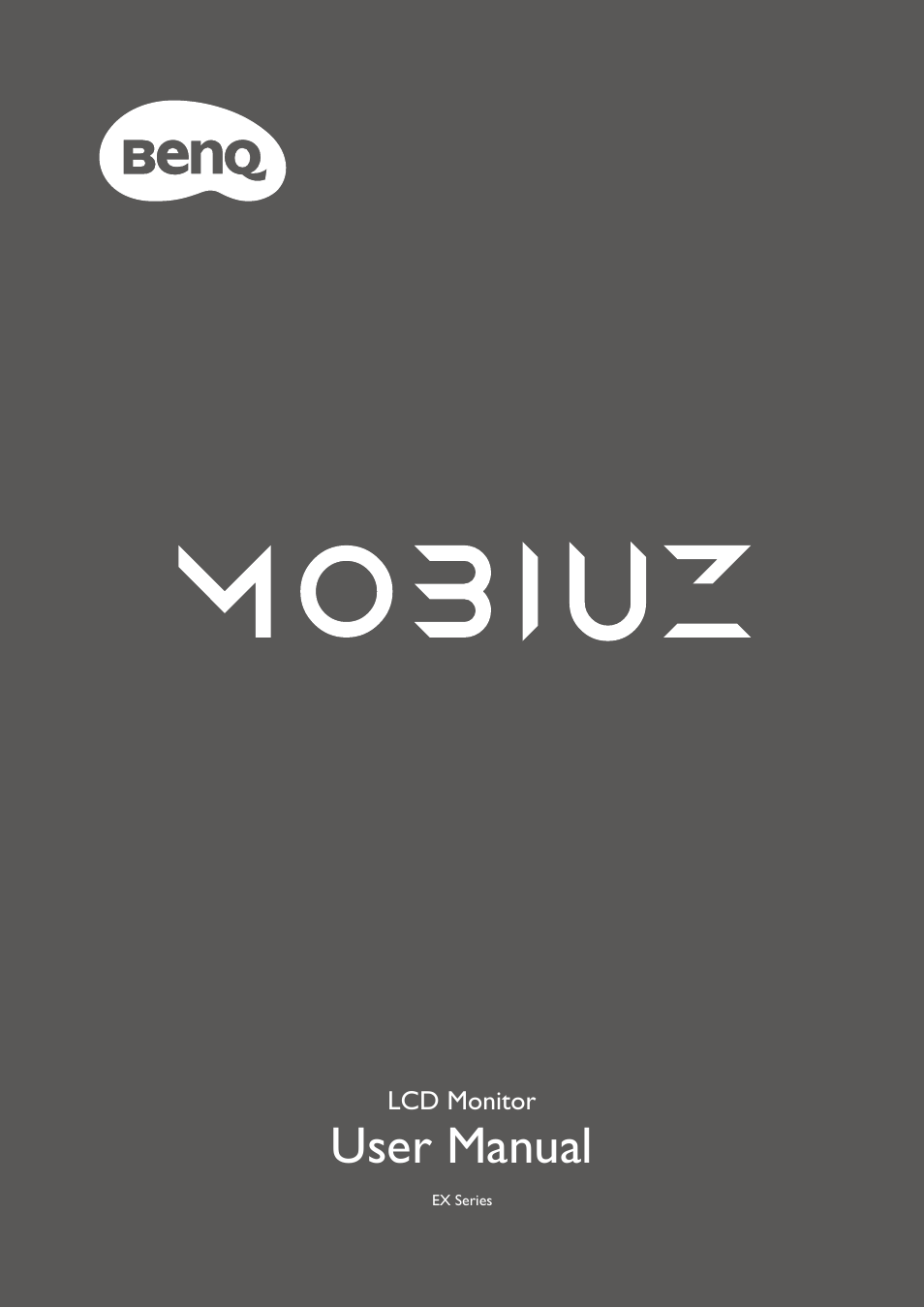 BenQ MOBIUZ EX270QM 27" 1440p HDR 240 Hz Gaming Monitor User Manual | 58 pages