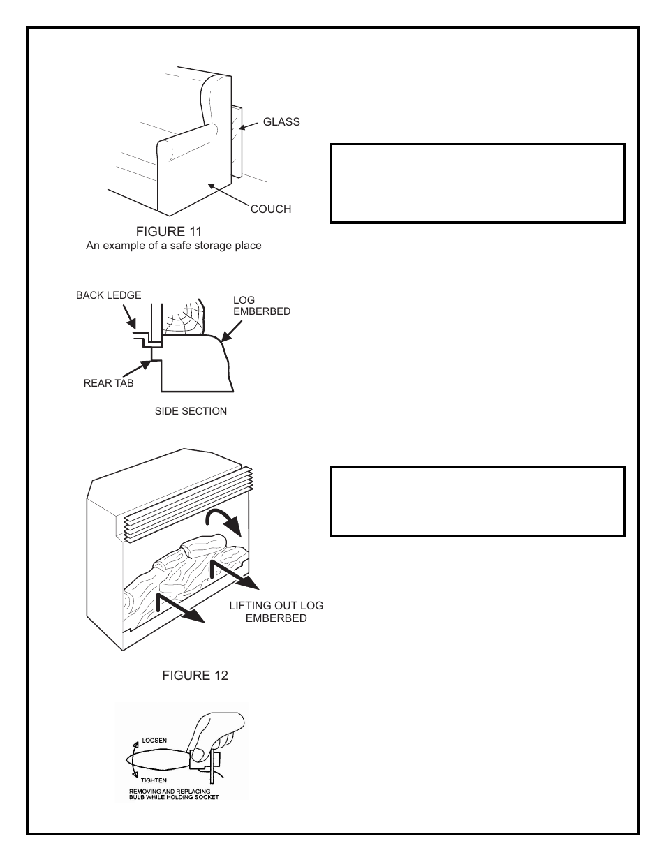 Caution | Dimplex DF2603 User Manual | Page 11 / 15