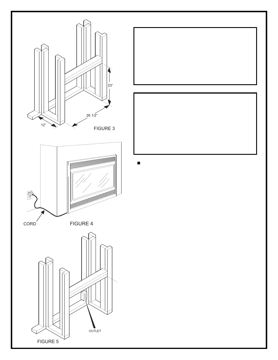Warning | Dimplex DF2603 User Manual | Page 6 / 15