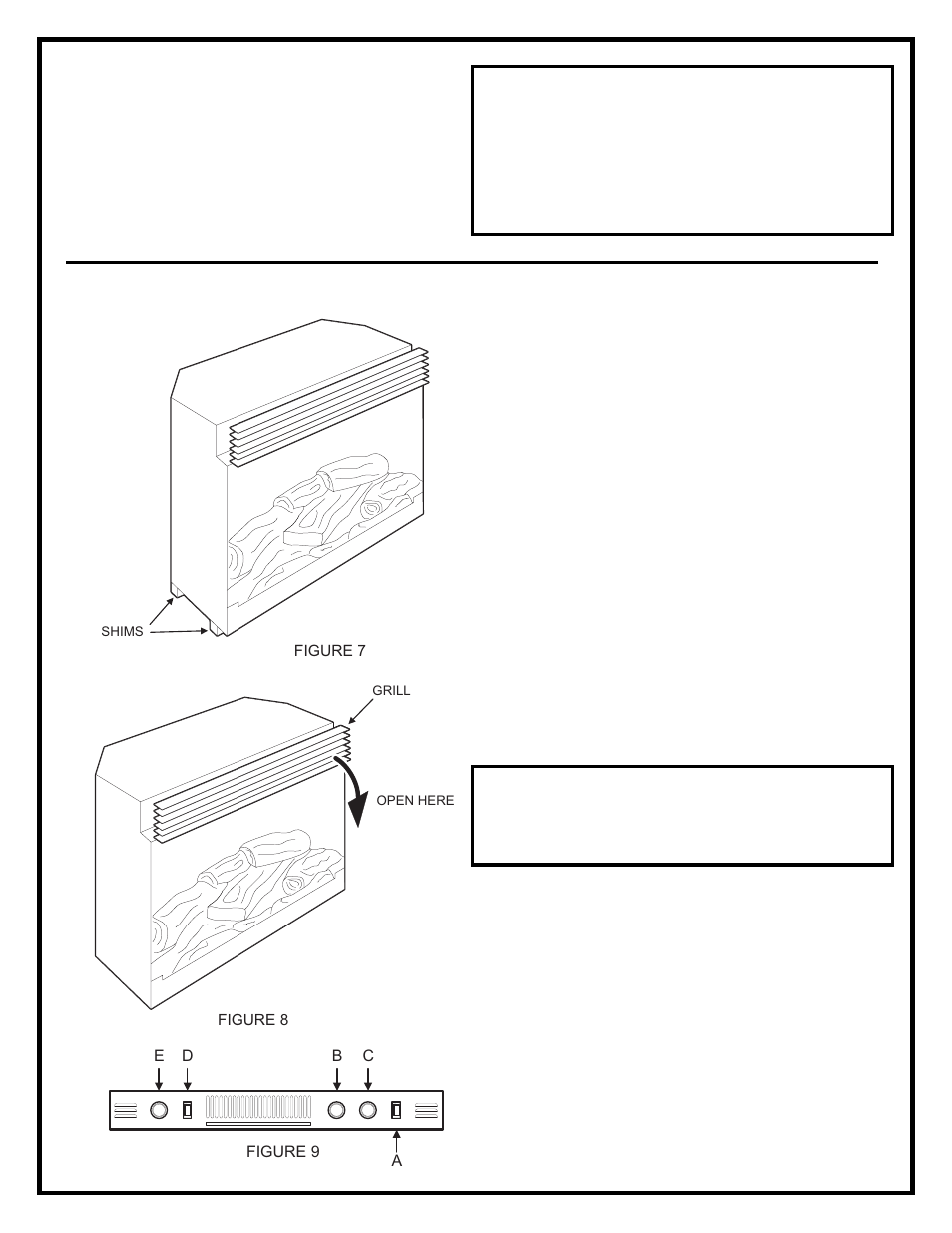 Warning, Caution, Operation | Dimplex DF2603 User Manual | Page 9 / 15