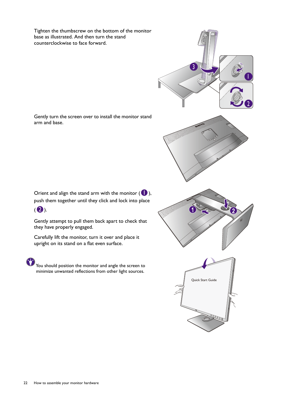 BenQ SW321C 32" 16:9 4K HDR IPS Photo and Video Editing Monitor User Manual | Page 22 / 70