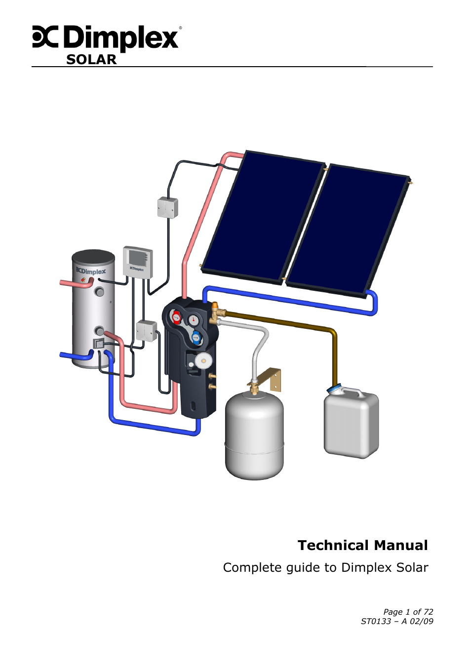 Dimplex SOLAR ST0133 User Manual | 72 pages