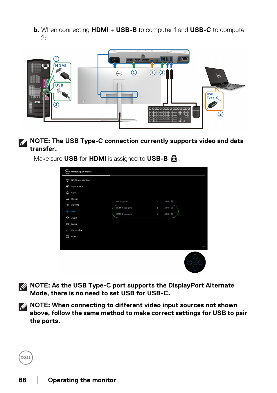 Dell U3821DW 37.5" 21:9 Curved IPS Monitor (Silver) User Manual | Page 66 / 81