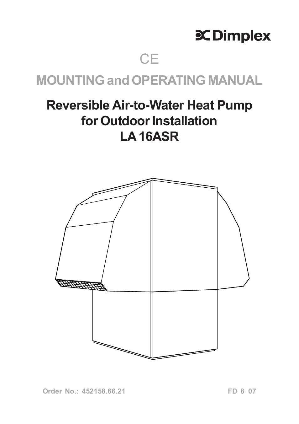 Dimplex LA16ASR User Manual | 24 pages