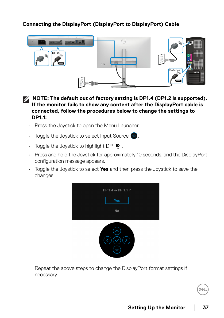 Cable | Dell U2422H 23.8" 16:9 IPS Monitor User Manual | Page 37 / 96