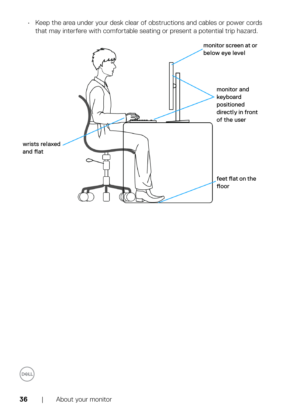 Dell C2722DE 27" 16:9 IPS Video Conferencing Monitor User Manual | Page 36 / 114