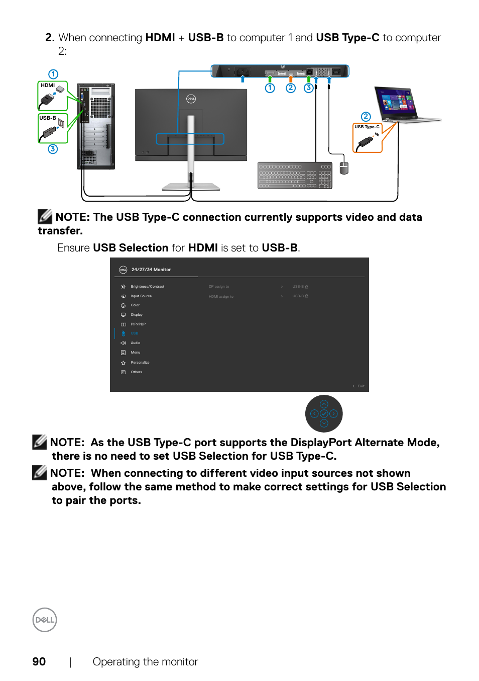 Dell C2722DE 27" 16:9 IPS Video Conferencing Monitor User Manual | Page 90 / 114