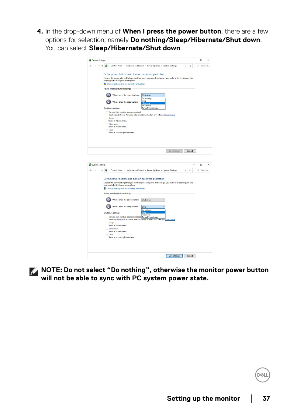 Dell P2722HE 27" 16:9 USB Type-C IPS Monitor User Manual | Page 37 / 81